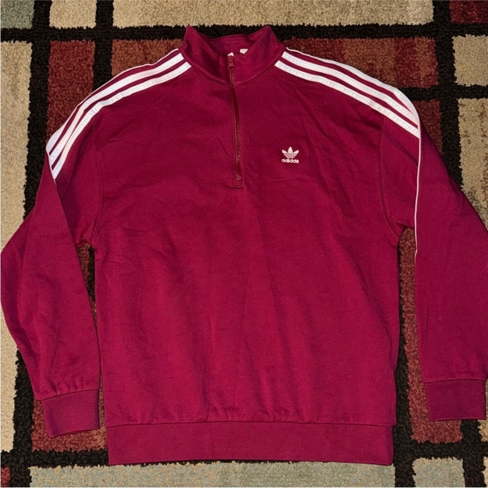 NWT Women’s Adidas 1/4 Zip Long Sleeve